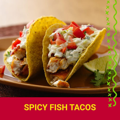 Old El Paso Taco Dinner Kit, Crunchy – All-in-One Taco Kit for Clutter-Free Pantry Storage