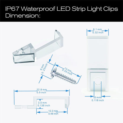 one-side screw fixing (single-screw) design versus traditional two-screw clips