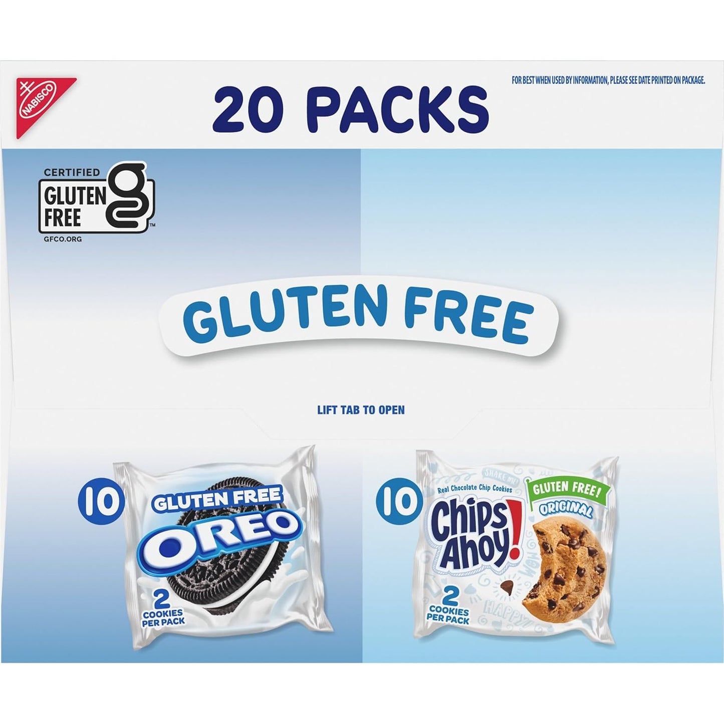 OREO & CHIPS AHOY! Gluten Free Cookies Variety Pack – Thoughtful Hostess Gift for Friends on a Gluten-Free Diet