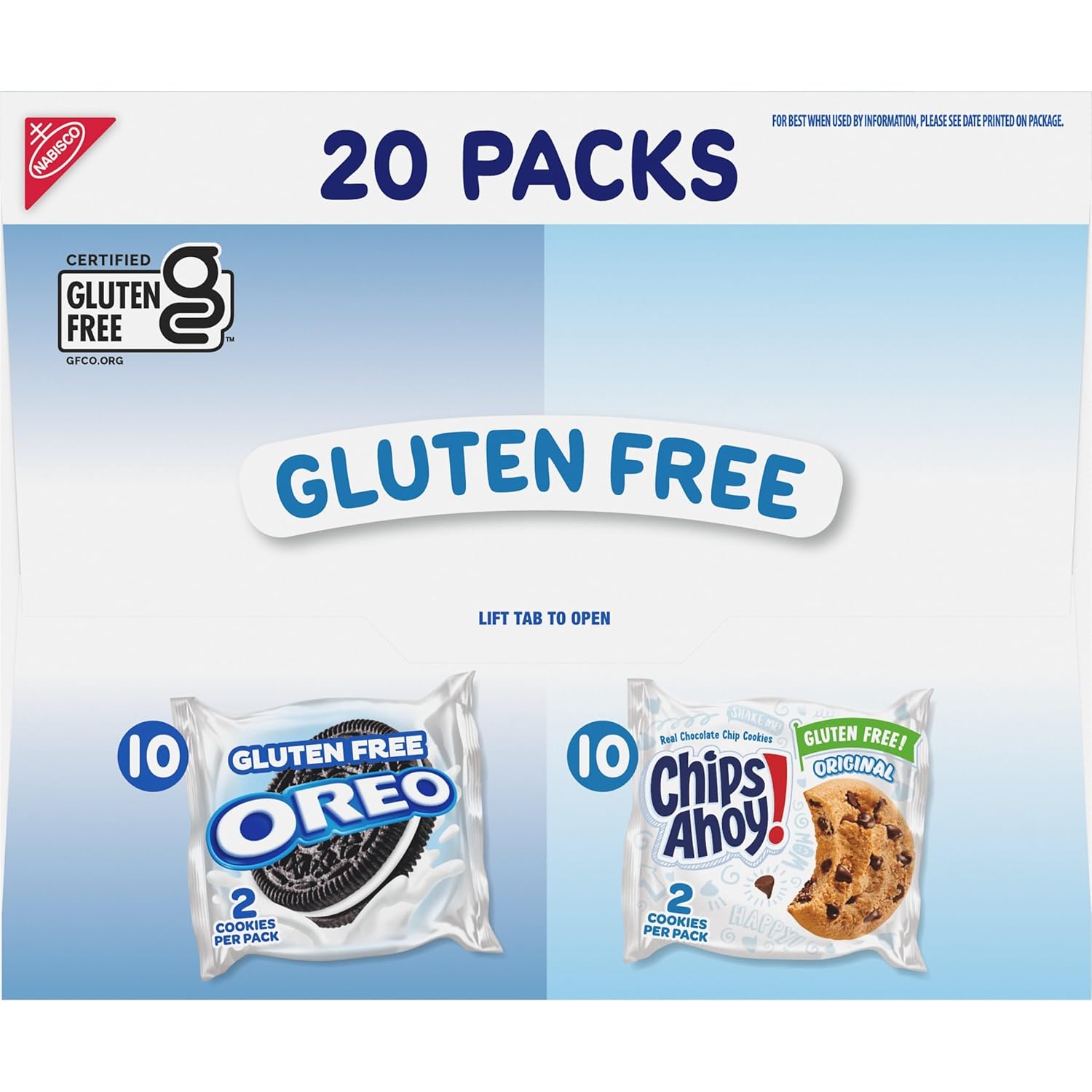 OREO & CHIPS AHOY! Gluten Free Cookies Variety Pack – Thoughtful Hostess Gift for Friends on a Gluten-Free Diet
