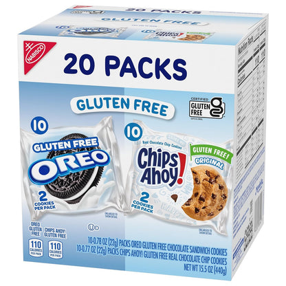 OREO & CHIPS AHOY! Gluten Free Cookies Variety Pack – Thoughtful Hostess Gift for Friends on a Gluten-Free Diet
