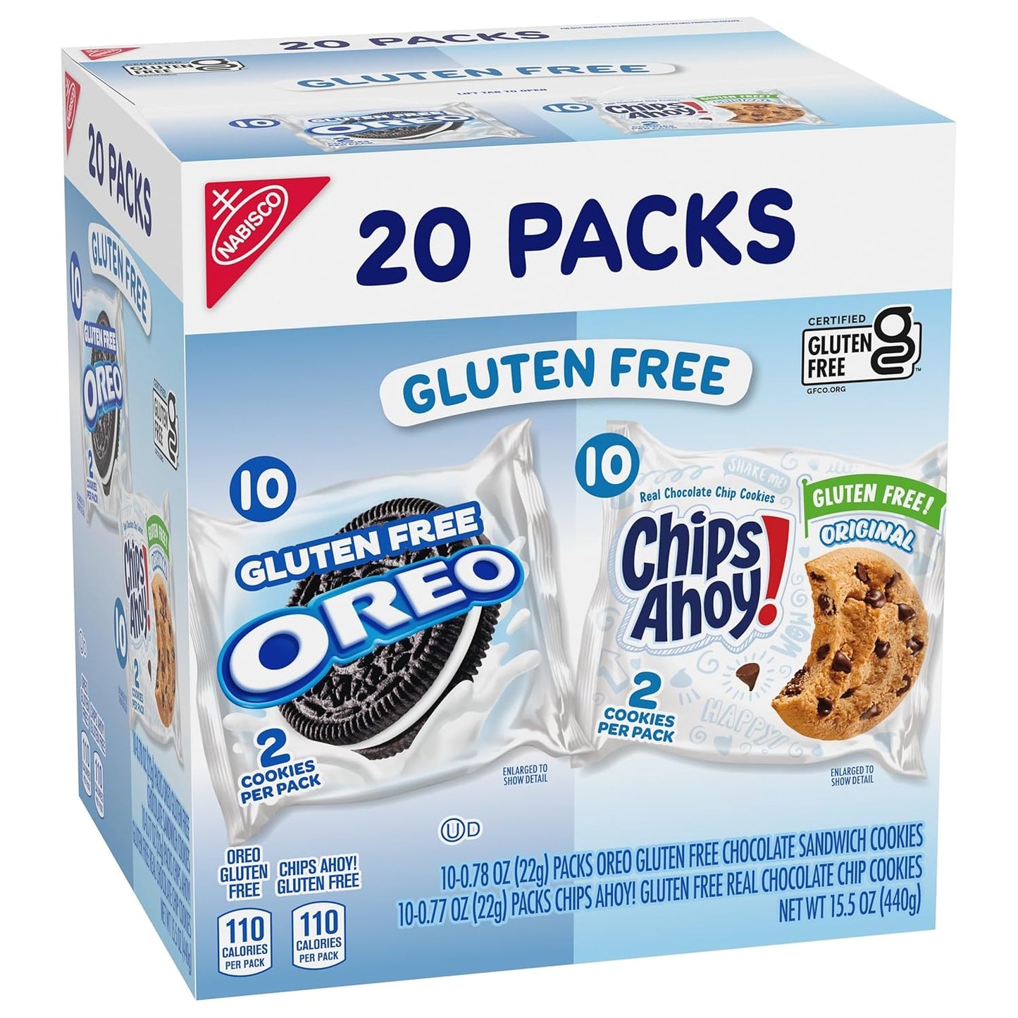 OREO & CHIPS AHOY! Gluten Free Cookies Variety Pack – Thoughtful Hostess Gift for Friends on a Gluten-Free Diet