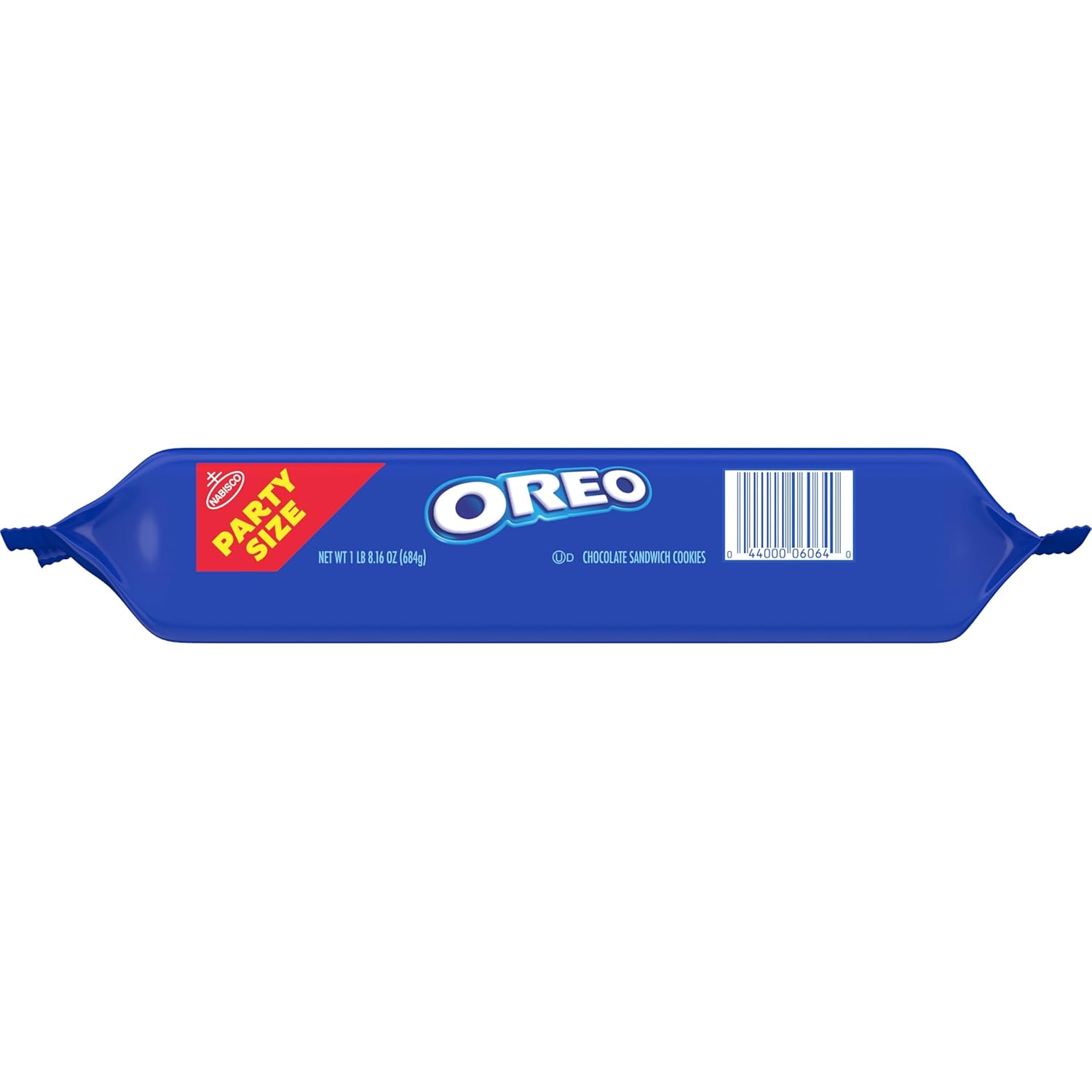 OREO Chocolate Sandwich Cookies, Party Size 24.16 oz – Office Breakroom Shareable Snack for Work Meetings