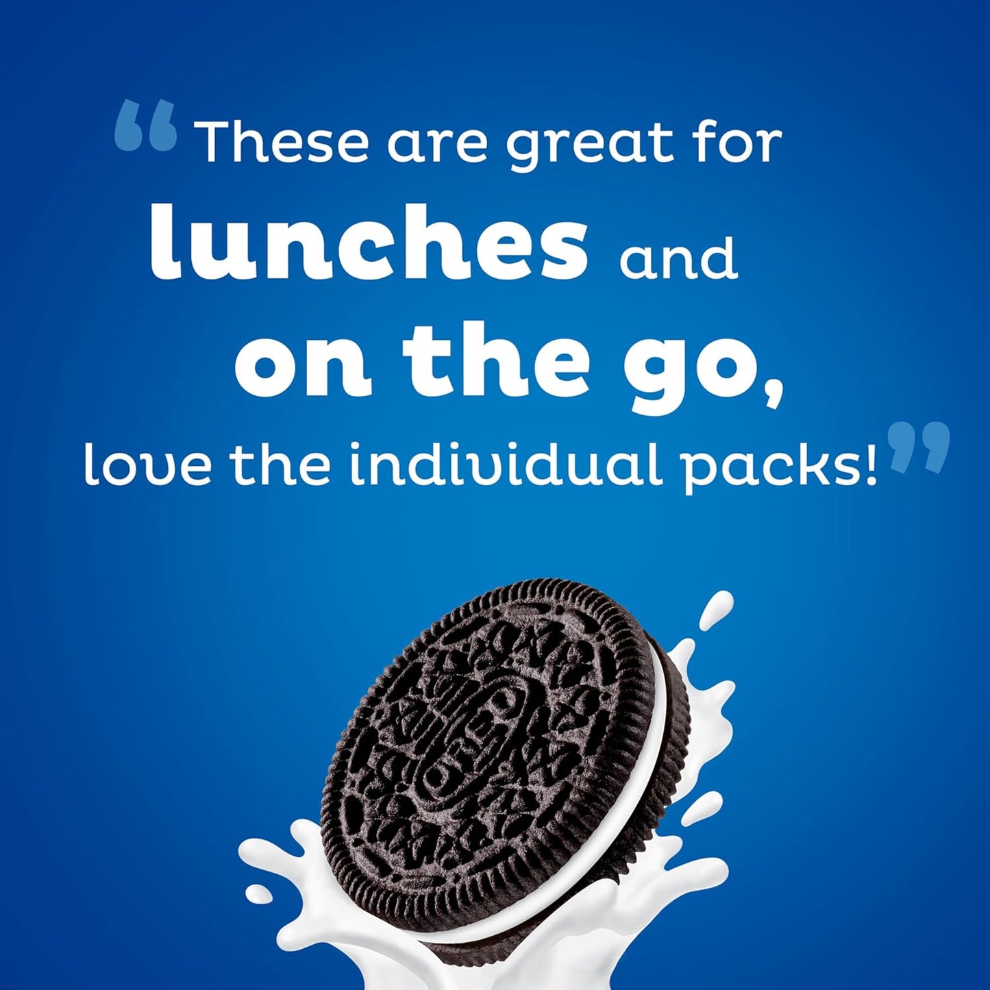 OREO Chocolate Sandwich Cookies Snack Packs – Halloween Party Favors & Trick-or-Treat Goody Bags, 20 Individually Wrapped Packs