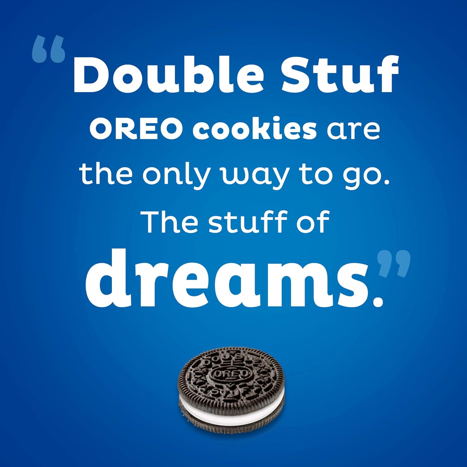 OREO Double Stuf Chocolate Sandwich Cookies – Crowd-Pleasing Birthday Gift Basket Addition for Her, Office Secret Santa, and Hostess Gift, 24.95 oz