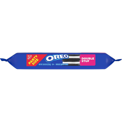 OREO Double Stuf Chocolate Sandwich Cookies – Crowd-Pleasing Birthday Gift Basket Addition for Her, Office Secret Santa, and Hostess Gift, 24.95 oz