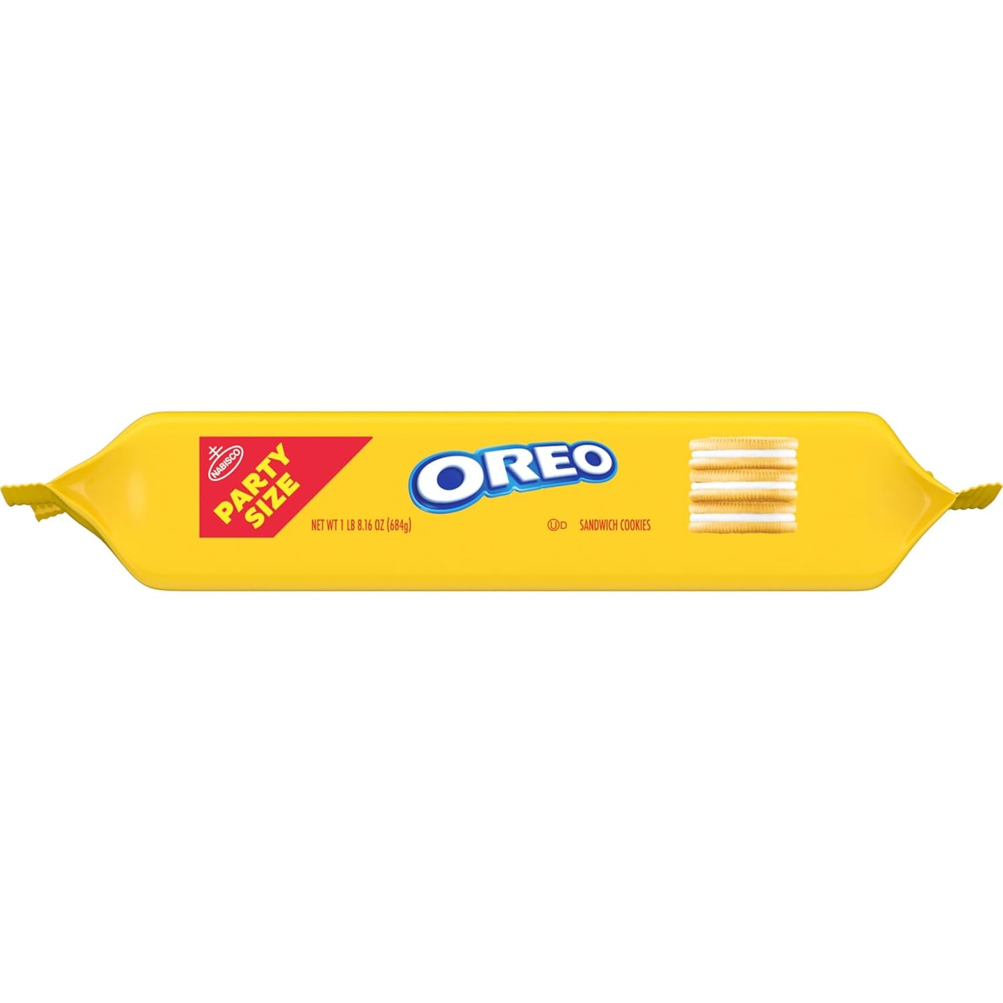 OREO Golden Sandwich Cookies Party Size – Sweet Hostess Gift for Holiday Gatherings and Housewarming Visits
