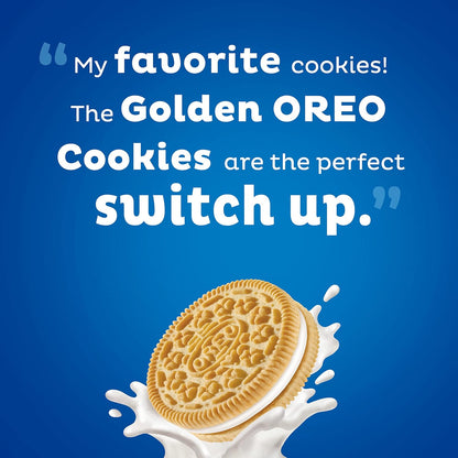 OREO Golden Sandwich Cookies Party Size – Sweet Hostess Gift for Holiday Gatherings and Housewarming Visits
