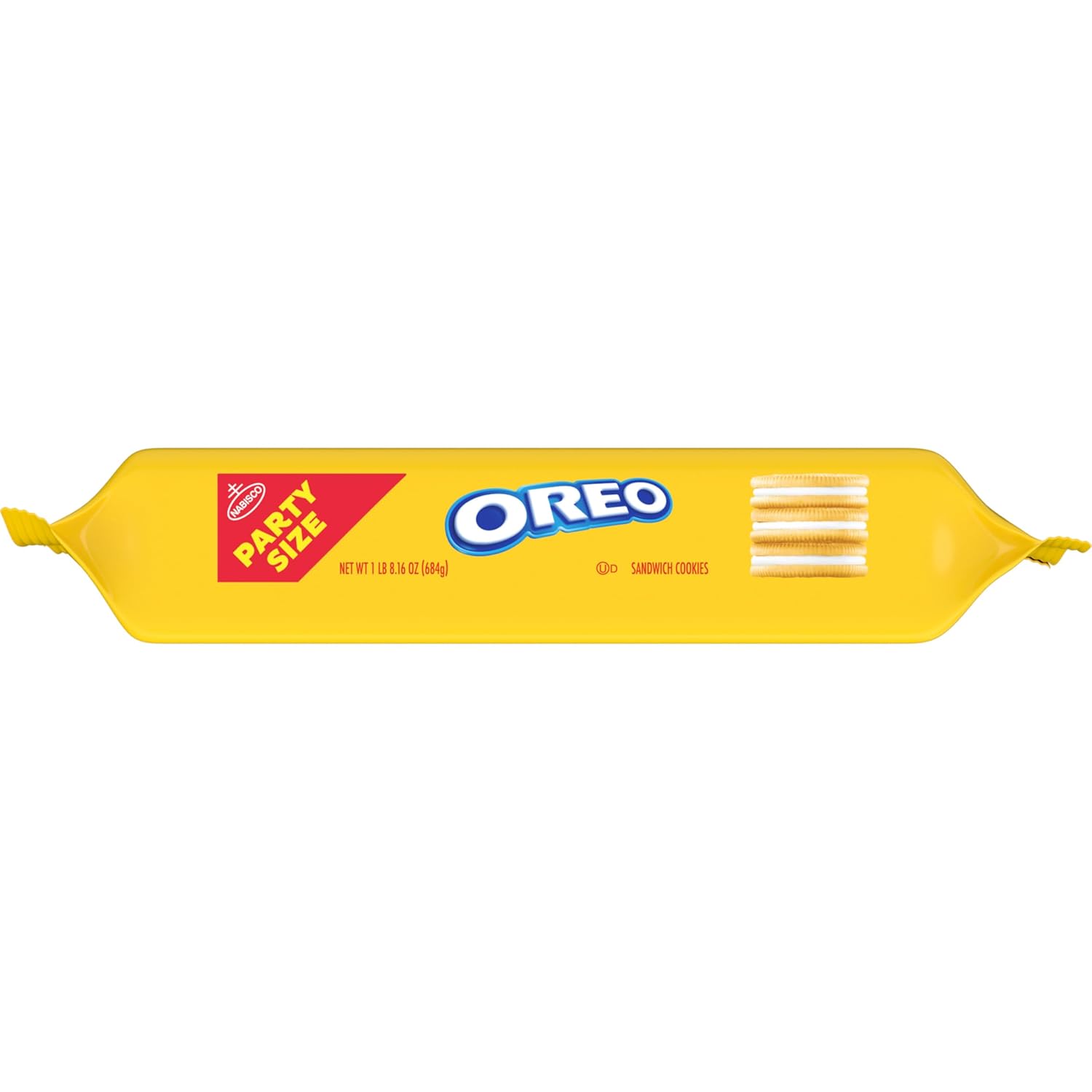 OREO Golden Sandwich Cookies Party Size – Sweet Hostess Gift for Holiday Gatherings and Housewarming Visits