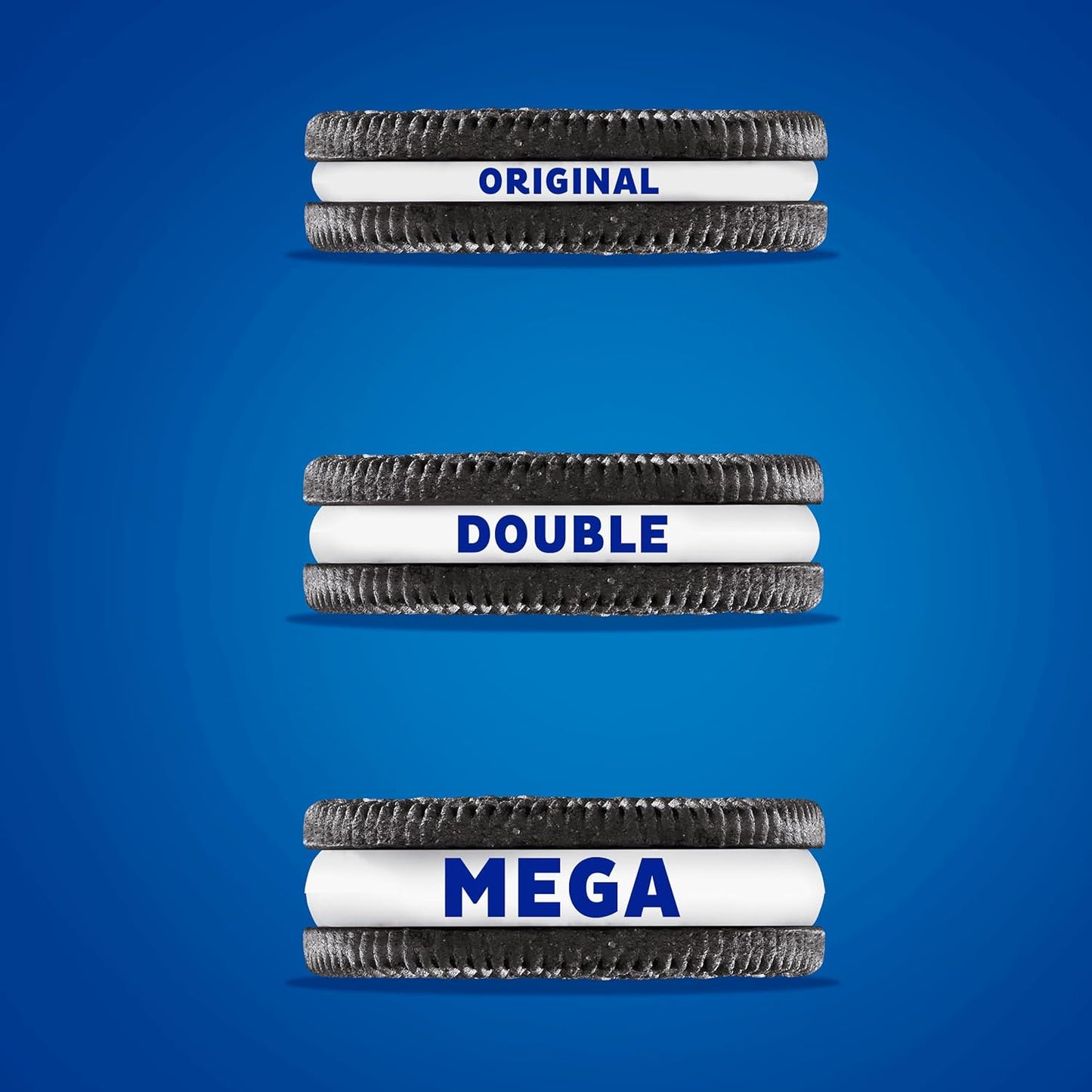 OREO Mega Stuf Chocolate Sandwich Cookies, Party Size 25.35 oz – Birthday Gift Box for Cookie Lovers