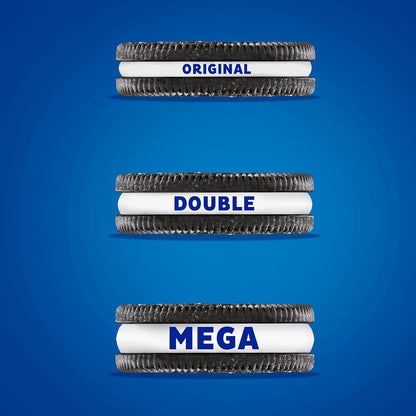 OREO Mega Stuf Chocolate Sandwich Cookies, Party Size 25.35 oz – Birthday Gift Box for Cookie Lovers