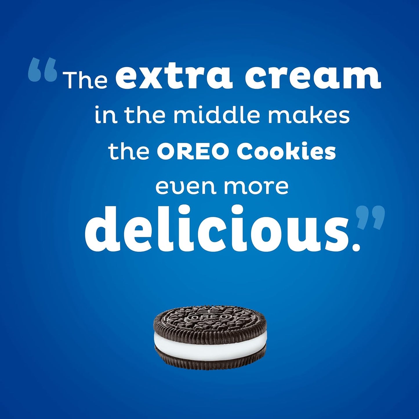 OREO Mega Stuf Chocolate Sandwich Cookies, Party Size 25.35 oz – Birthday Gift Box for Cookie Lovers