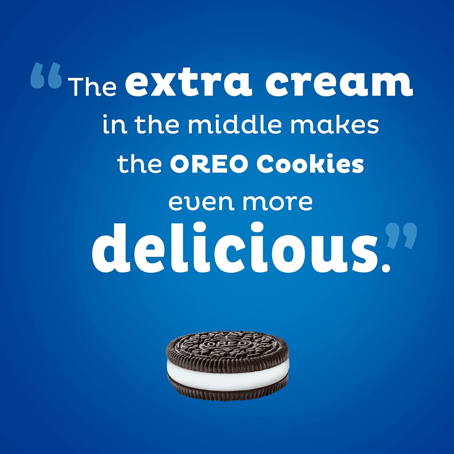 OREO Mega Stuf Chocolate Sandwich Cookies, Party Size 25.35 oz – Birthday Gift Box for Cookie Lovers