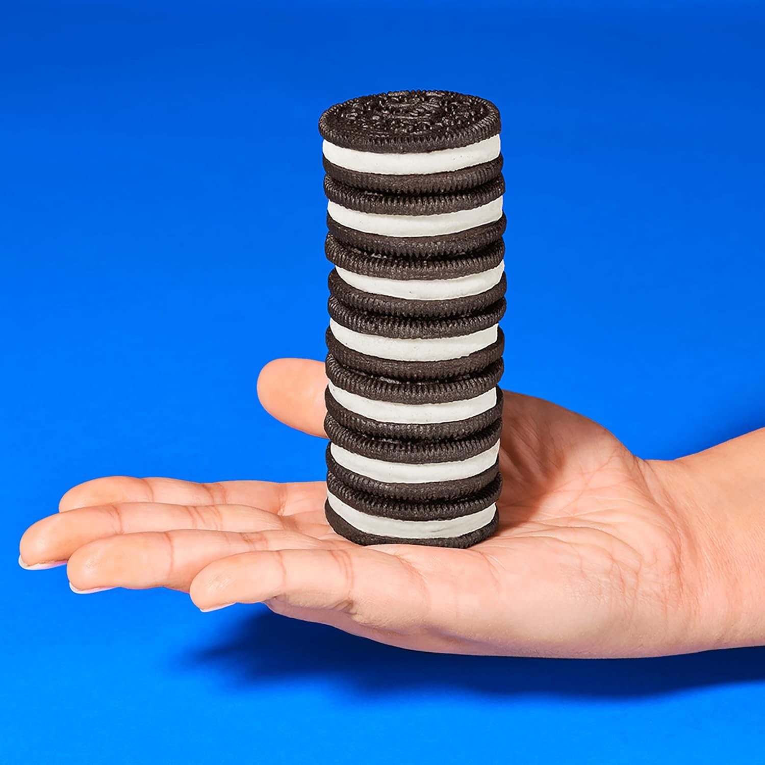 OREO Mega Stuf Chocolate Sandwich Cookies, Party Size 25.35 oz – Birthday Gift Box for Cookie Lovers