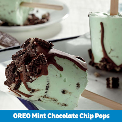OREO Mint Creme Chocolate Sandwich Cookies Party Size 24.95 oz – Ready-to-Gift Sweet Treat for Cookie Lovers