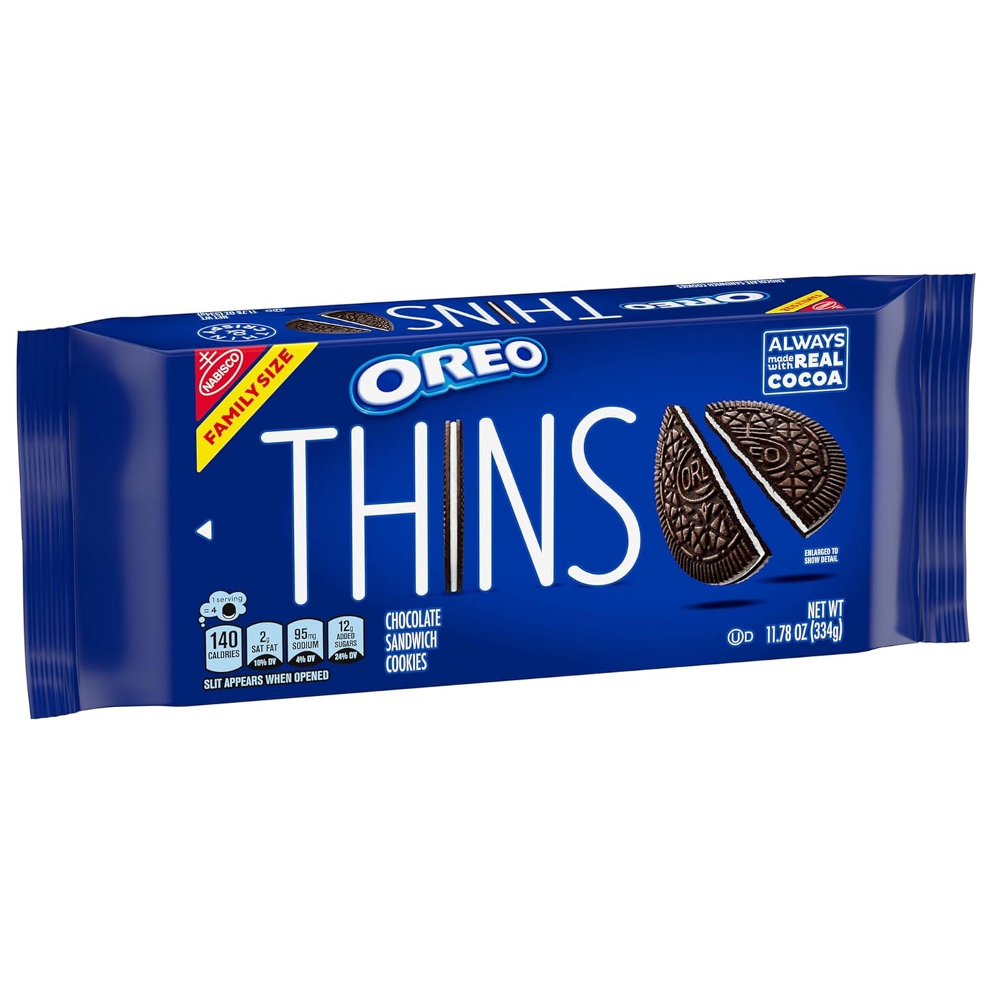 OREO Thins Chocolate Sandwich Cookies – Hostess Gift for Holiday Dessert Tables and Potluck Hosting