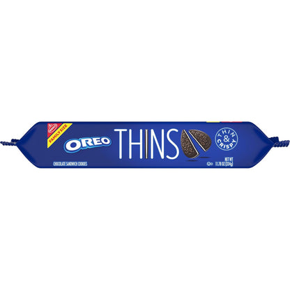 OREO Thins Chocolate Sandwich Cookies – Hostess Gift for Holiday Dessert Tables and Potluck Hosting