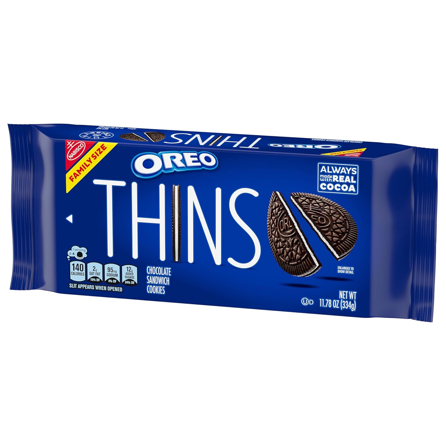 OREO Thins Chocolate Sandwich Cookies – Hostess Gift for Holiday Dessert Tables and Potluck Hosting