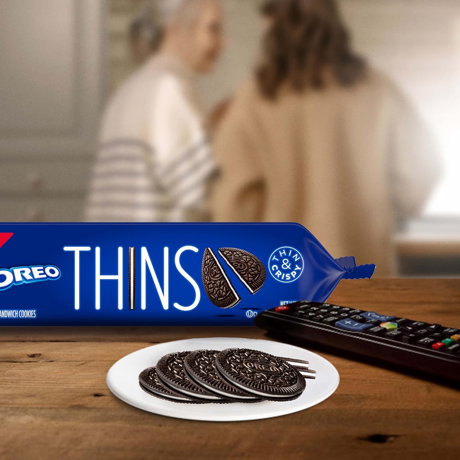 OREO Thins Chocolate Sandwich Cookies – Hostess Gift for Holiday Dessert Tables and Potluck Hosting