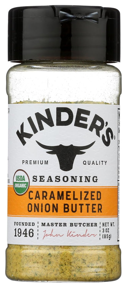 organic certified seasoning blend with caramelized onion and butter flavor