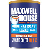 Maxwell House Original Roast Ground Coffee – Thoughtful Birthday Gift for Mom, 10.3 oz Nostalgic Ground Coffee Canister