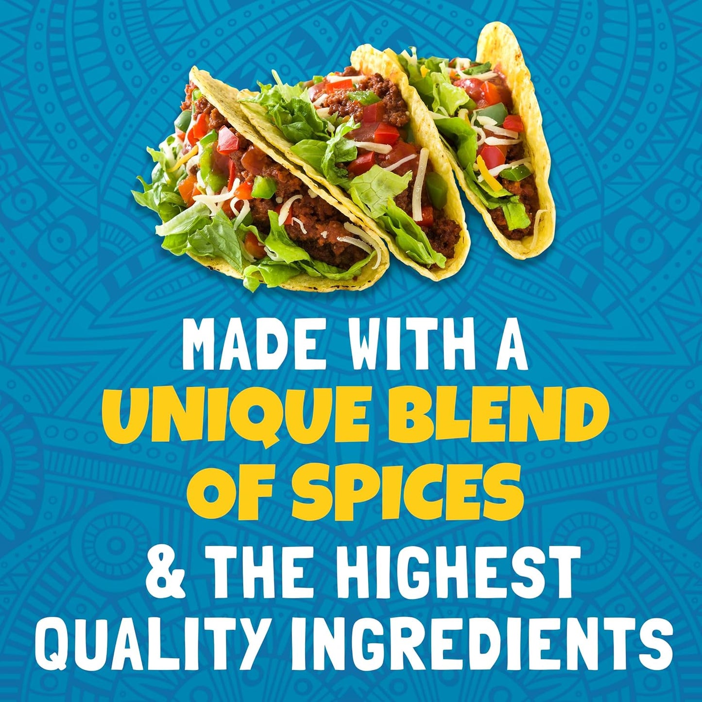 Ortega 24 oz Taco Seasoning, Single-Jar Pantry Staple for Clean Spice Storage