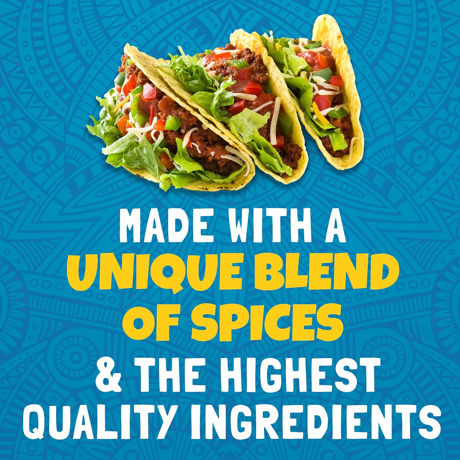 Ortega 24 oz Taco Seasoning, Single-Jar Pantry Staple for Clean Spice Storage