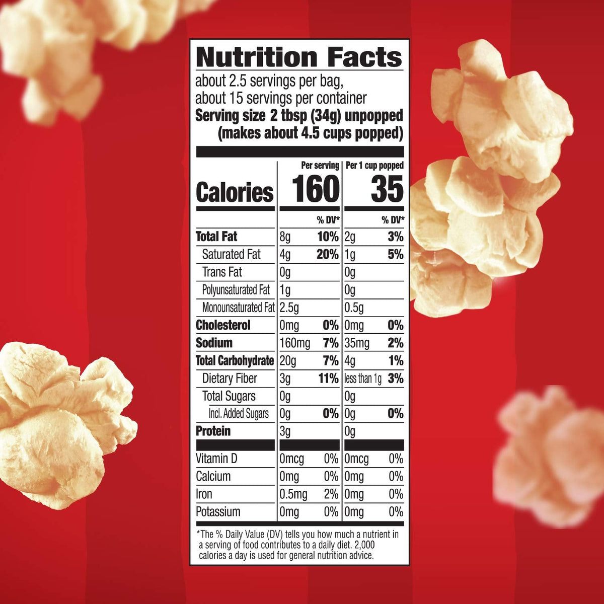 Orville Redenbacher's Kettle Corn Popcorn – Sweet-Salty Microwave Snack for Playdates and Sleepovers