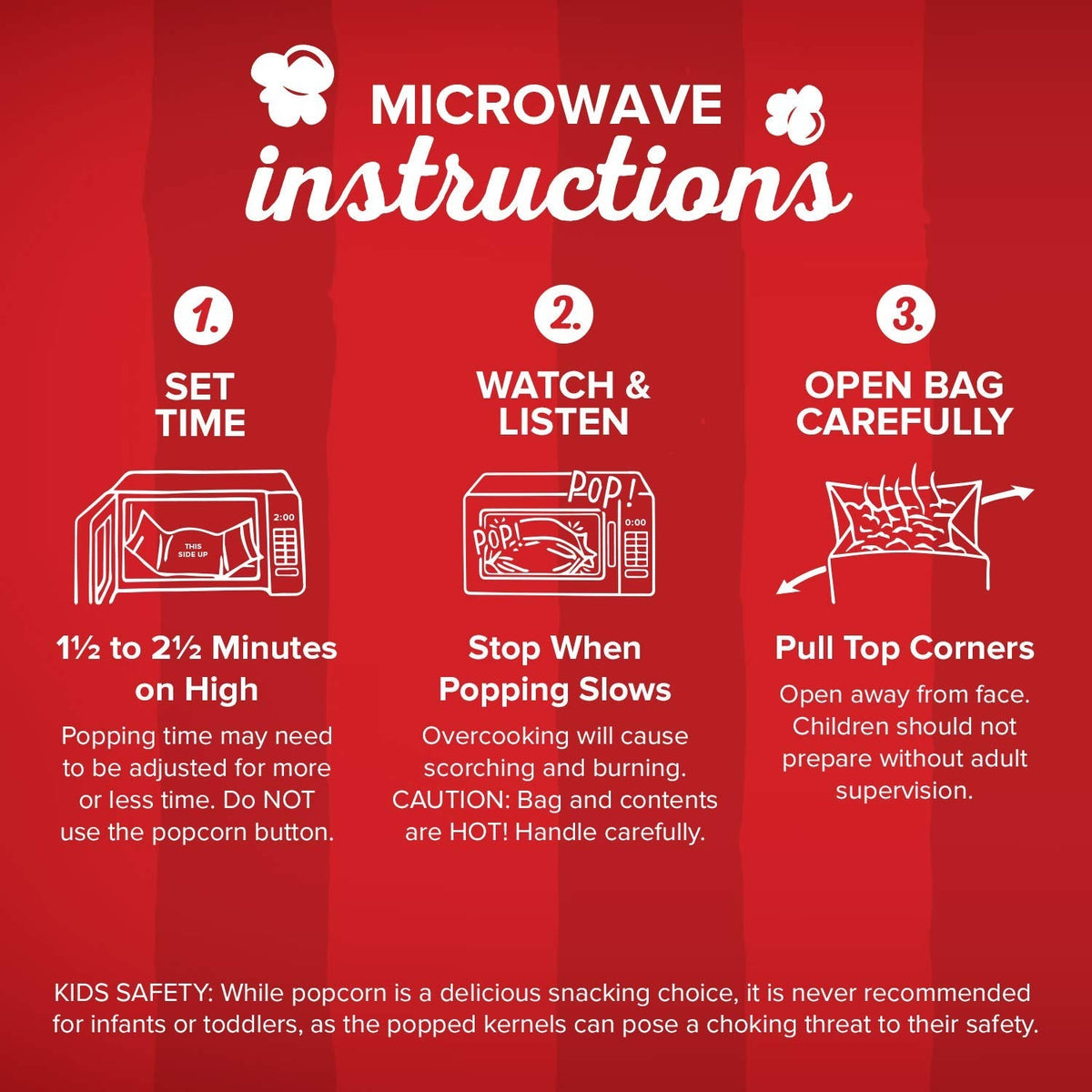 Orville Redenbacher's Kettle Corn Popcorn – Sweet-Salty Microwave Snack for Playdates and Sleepovers