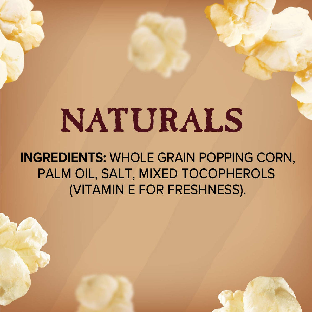 Orville Redenbacher's Naturals Simply Salted Microwave Popcorn – Playdate and After-School Snack for Playroom Sharing, 6-Count Box