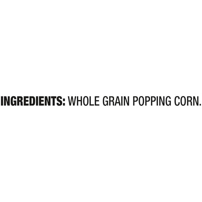 Orville Redenbacher's Whole Grain White Popcorn Kernels 30 oz – Pantry Staple for Hot Air Popper Snacking