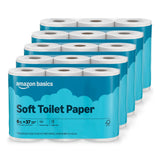 Amazon Basics Bath Tissue – Responsible FSC-Certified Stockpile for the Safety-Conscious Home, 30 Rolls
