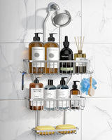 [Brand] Wedding Registry Shower Organizer, Silver Hanging Caddy for Newlywed First Apartment