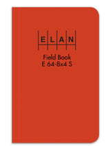Elan Publishing Company Field Surveying Book 4 5/8 x 7 1/4 - Pre-Ruled Notebook for Faster Office and Field Data Entry