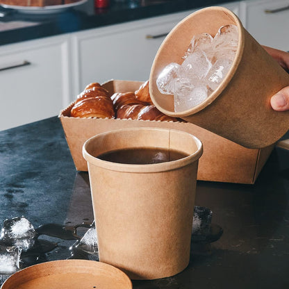 pack of 60 cups and 60 lids (or 120/120 in the pack of 2 variant) for high-volume use