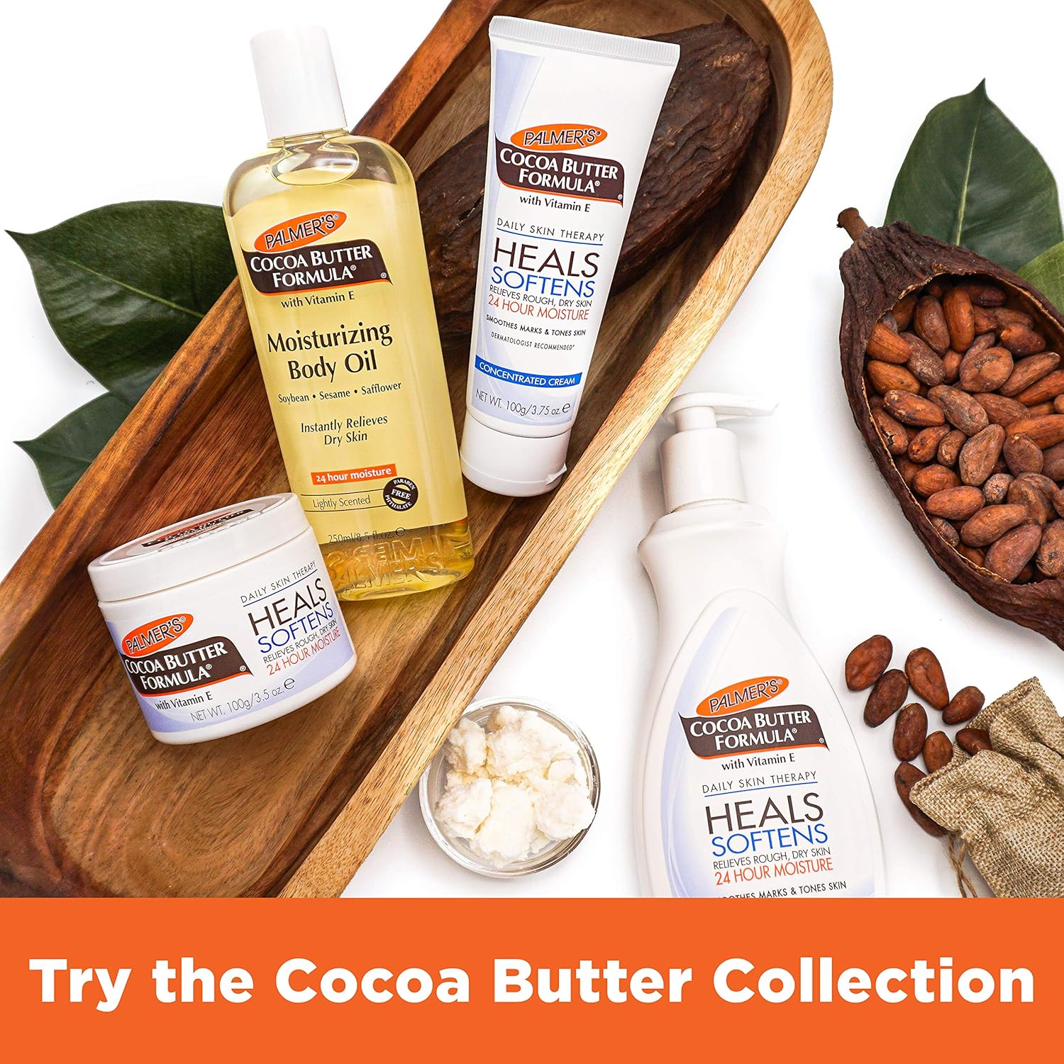 Palmer's Cocoa Butter Concentrated Cream – After-Sun Body Butter for Beach Bags, Poolside Loungers, and Patio Days