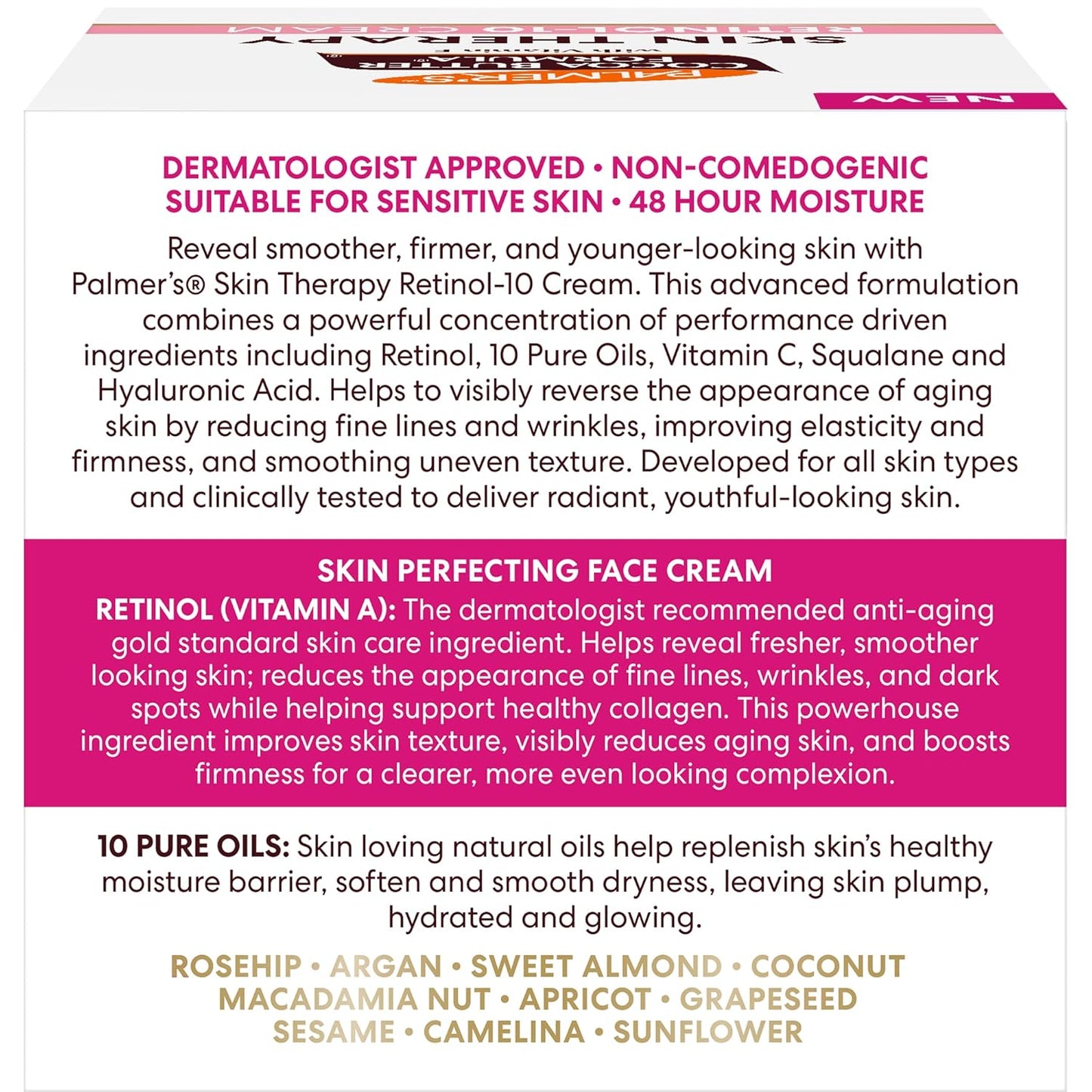 Palmer's Cocoa Butter Formula Face Cream – Premium Anti-Aging Moisturizer for Elegant Vanity Countertop Display