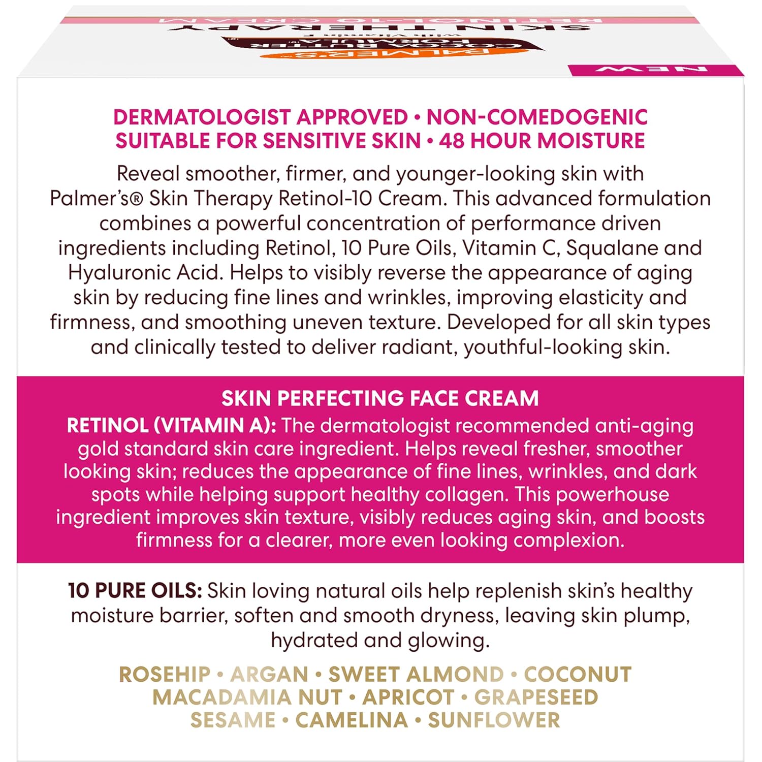 Palmer's Cocoa Butter Formula Face Cream – Premium Anti-Aging Moisturizer for Elegant Vanity Countertop Display