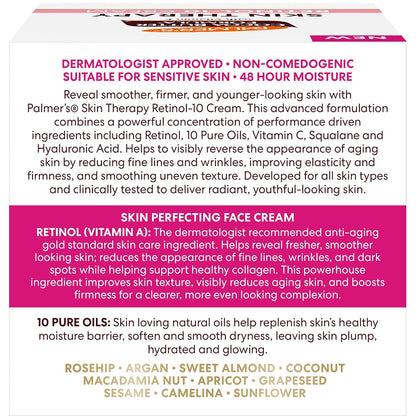 Palmer's Cocoa Butter Formula Face Cream – Premium Anti-Aging Moisturizer for Elegant Vanity Countertop Display