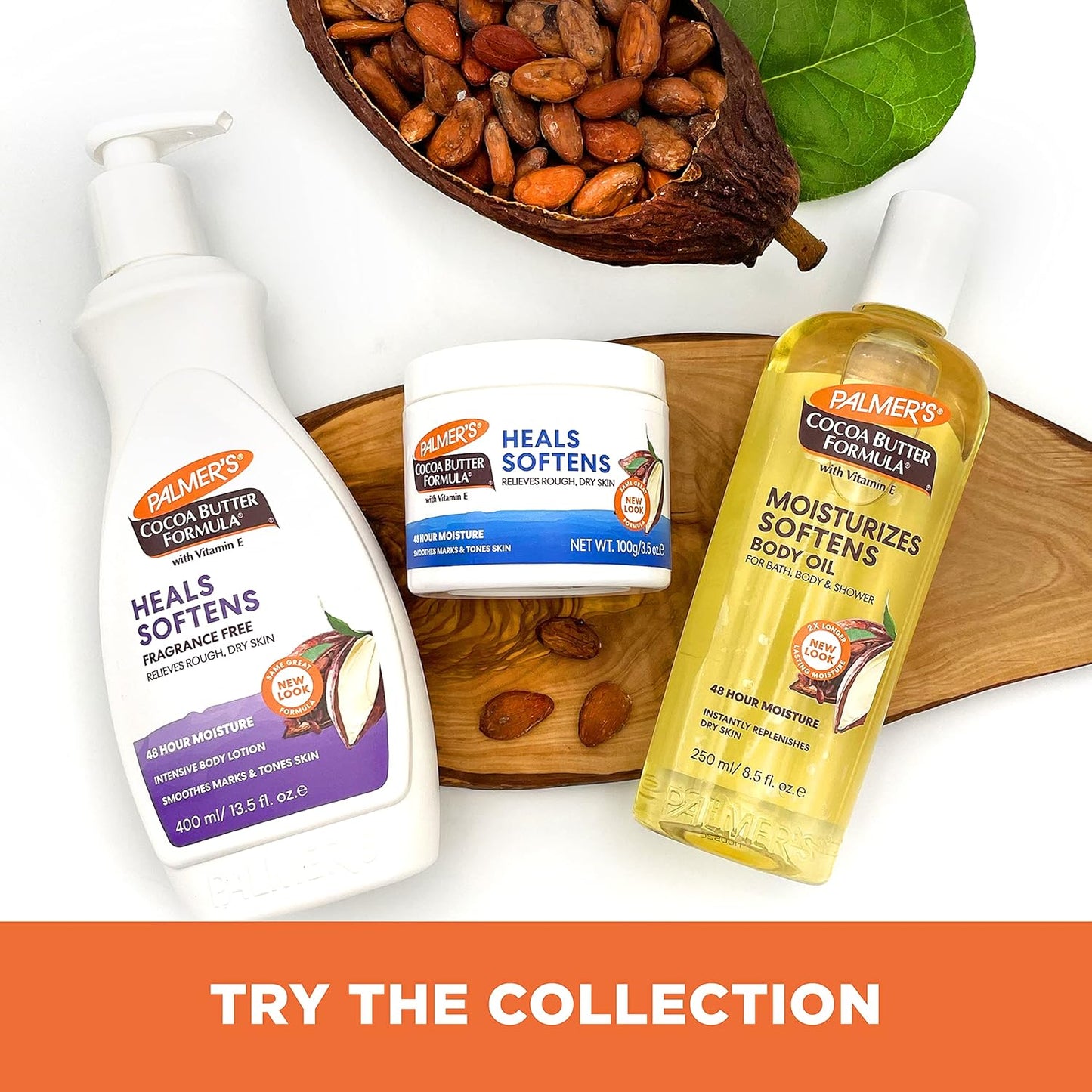 Palmer's Cocoa Butter Formula Fragrance Free Lotion – Pregnancy Self-Care Ritual for Belly and Hips, 13.5 Fl Oz (Pack of 3)