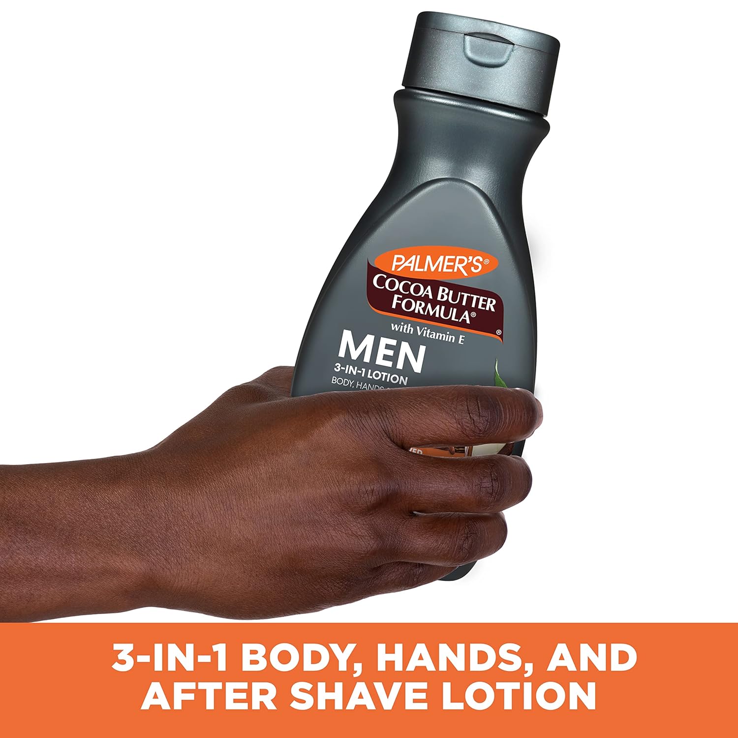 Palmer's Men's 3-in-1 Face & Body Lotion – Travel-Size Lotion for Flights, Hotel Bathrooms, and Gym Bags