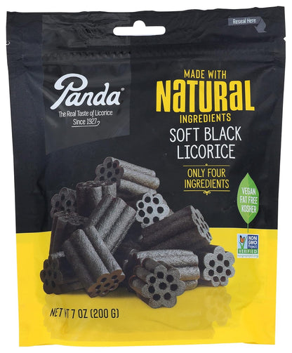 Panda Licorice Chew – Four-Ingredient Pantry Snack for Intentional Kitchens, 7 oz