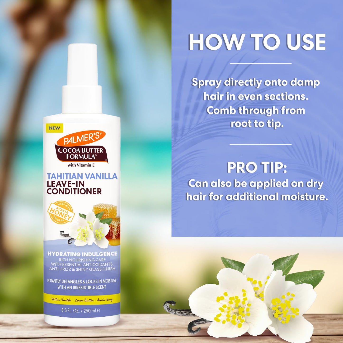 paraben-free and sulfate-free clean formula compatible with color-treated hair
