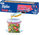 Ziploc Gallon Stay Open Bags – Reduce Food Waste and Stretch Your Grocery Budget