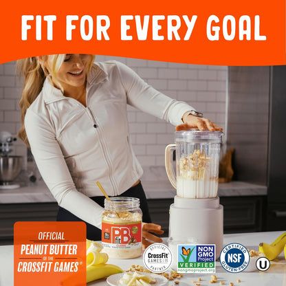 PBfit Peanut Butter Powder – Kid-Approved Baking Ingredient for Family Cookies, Muffins, and Pancakes, 8g Protein