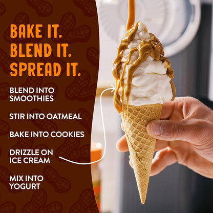 PBfit Peanut Butter Powder – Kid-Approved Baking Ingredient for Family Cookies, Muffins, and Pancakes, 8g Protein