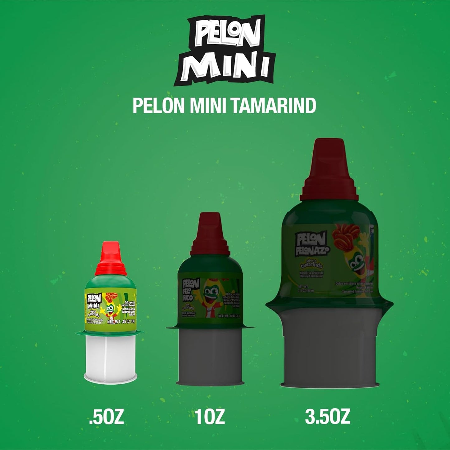 Pelon Pelo Rico Squeeze Tube Tamarind Candy 0.45 oz Pack of 36 – Safe Single-Serve Snack for Kids Lunch Boxes and Classroom Parties