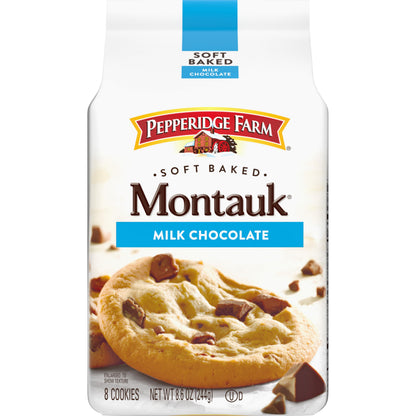 Pepperidge Farm Dark Chocolate Sea Salt Soft Baked Cookies – Family Snack Stash for the Pantry and Playroom
