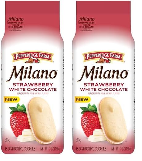 Pepperidge Farm Milano White Chocolate Lemon Cookies – Thoughtful Birthday Gift Bag for Women, Mom, and Friends