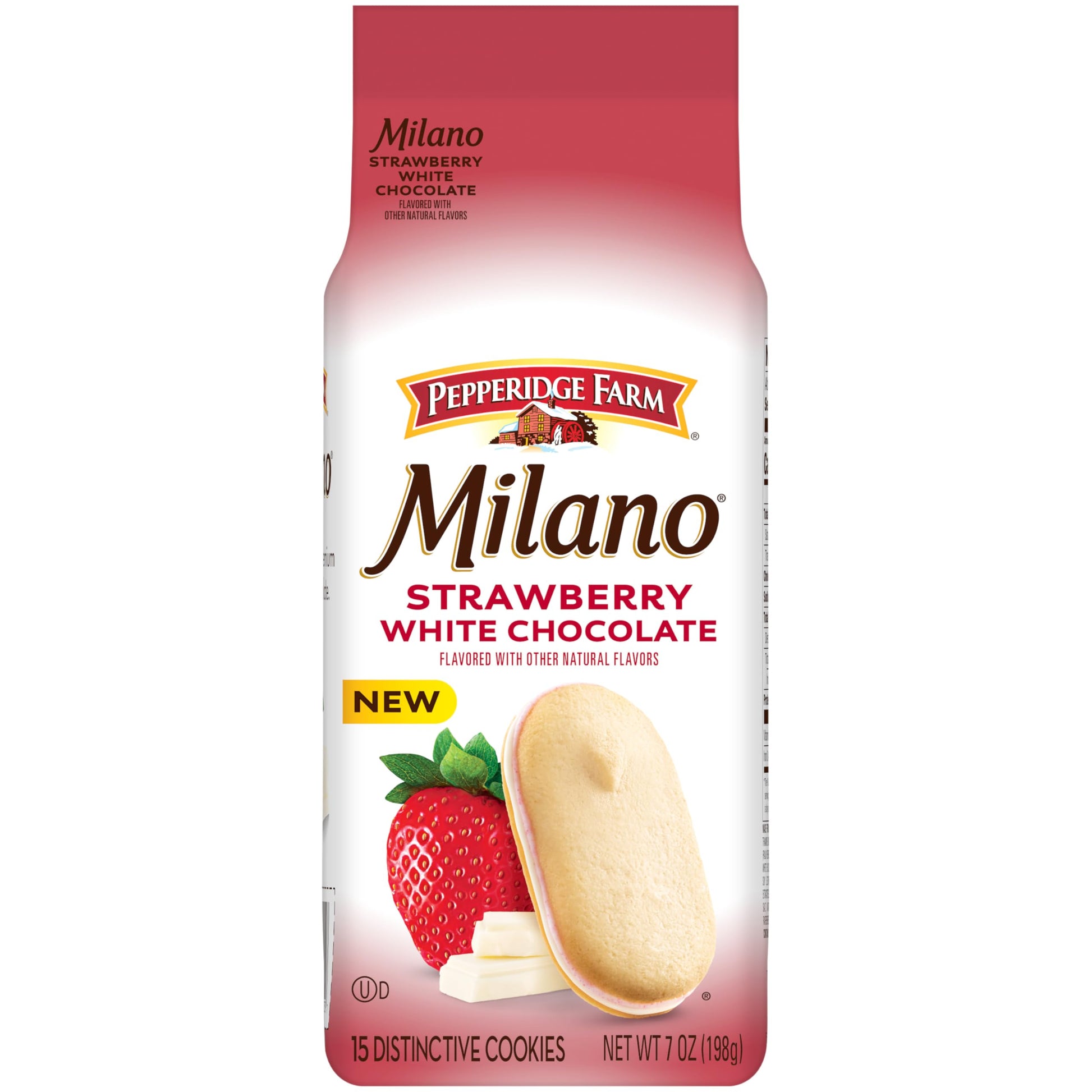 Pepperidge Farm Milano White Chocolate Lemon Cookies – Thoughtful Birthday Gift Bag for Women, Mom, and Friends